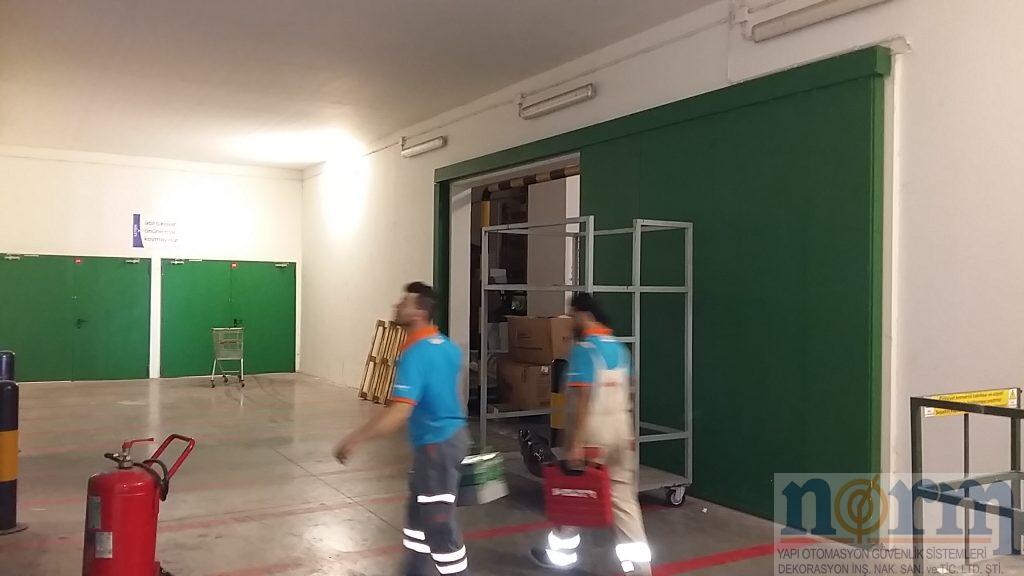 Yangına Dayanımlı Sürgü Kapılar