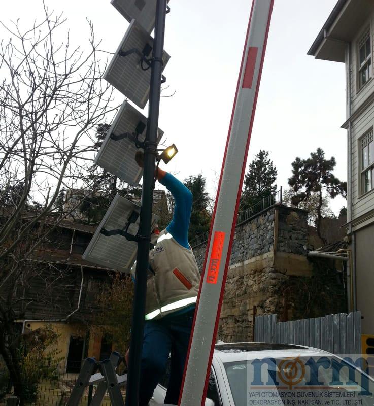 Solar Panelli Bariyer Sistem
