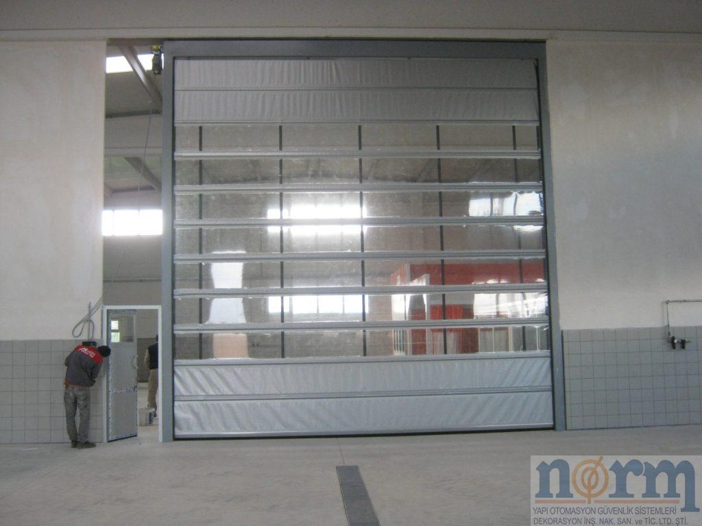 Yüksek Hızlı PVC Kapı