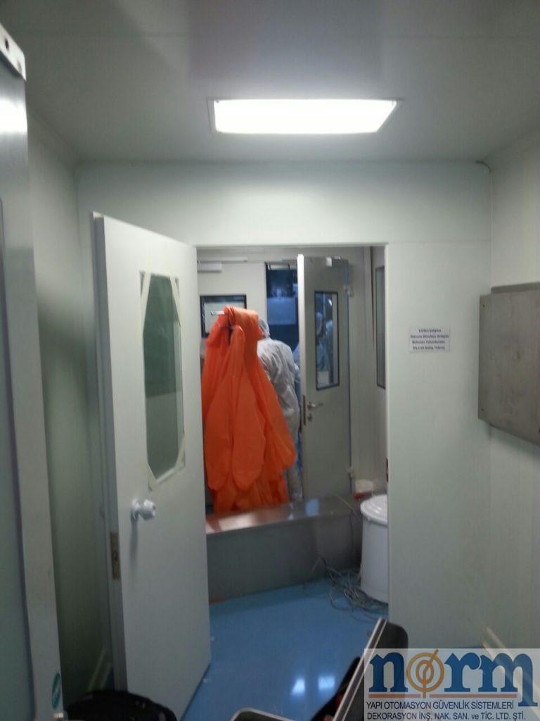 Hijyen Bölge Airlock Kapılar
