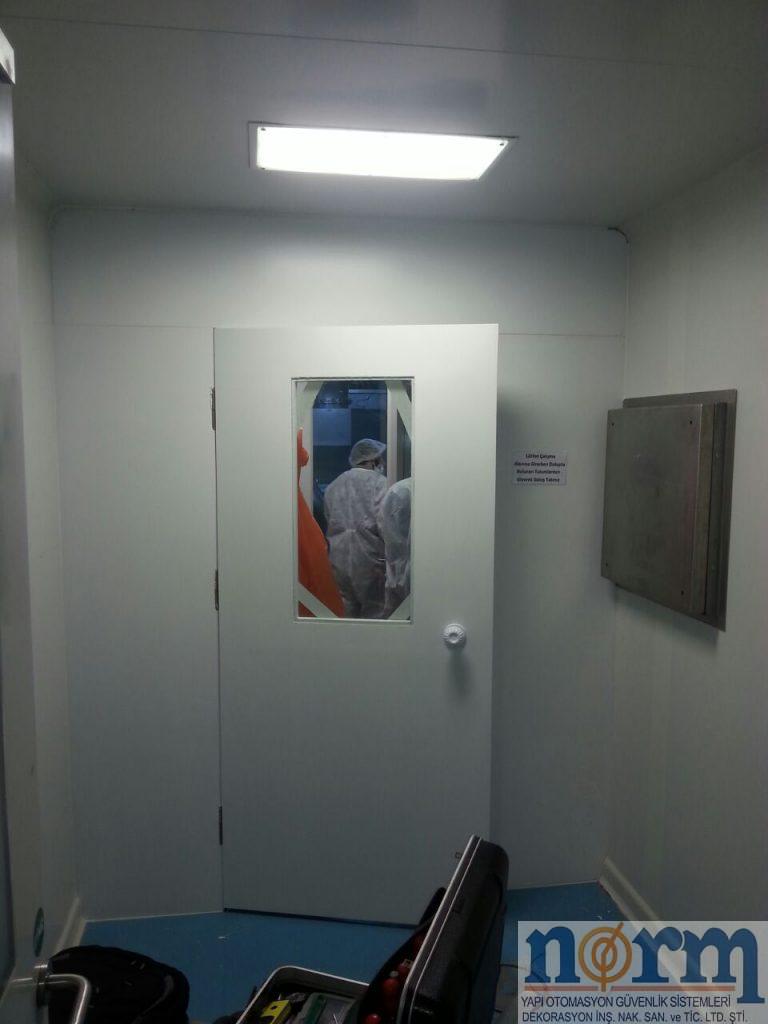 Hijyen Bölge Airlock Kapılar