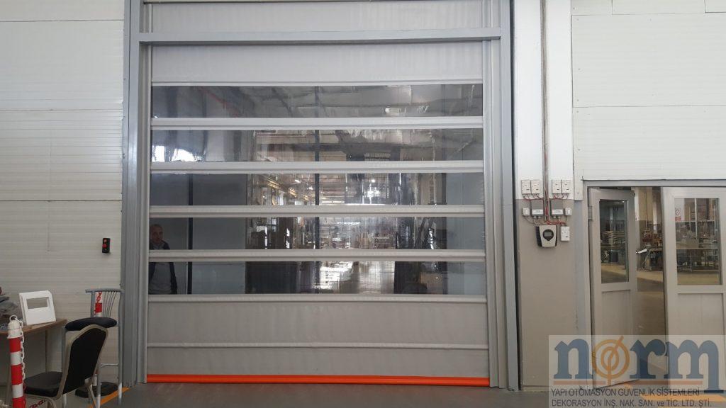 Yüksek Hızlı PVC Kapı