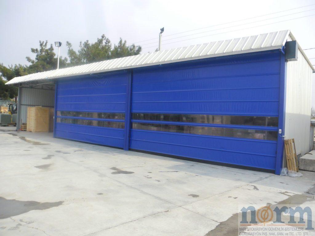 Yüksek Hızlı PVC Kapı