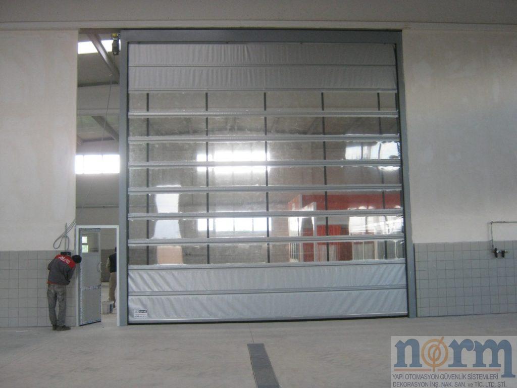 Yüksek Hızlı PVC Kapı