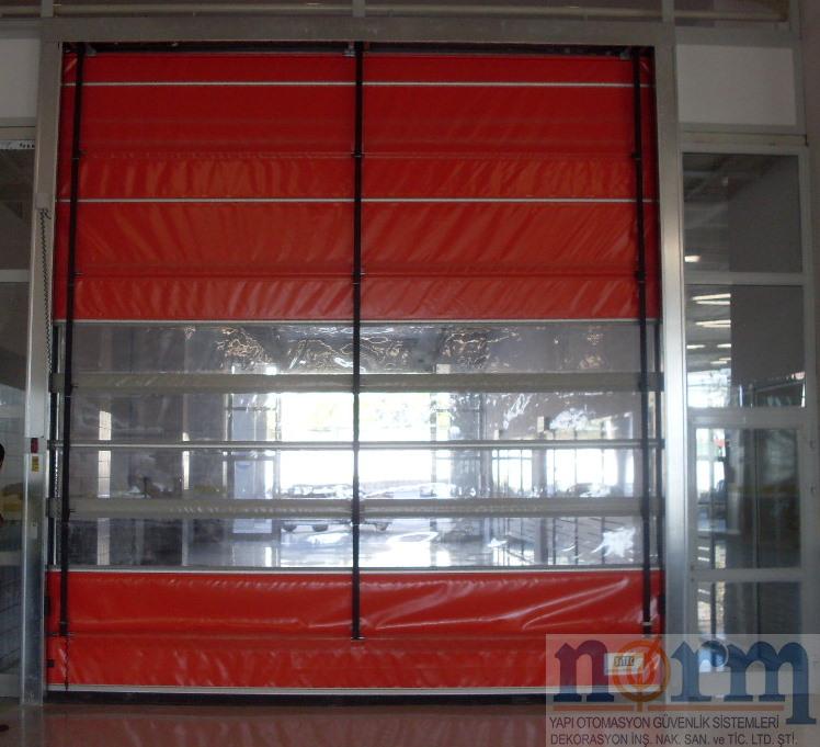Yüksek Hızlı PVC Kapı