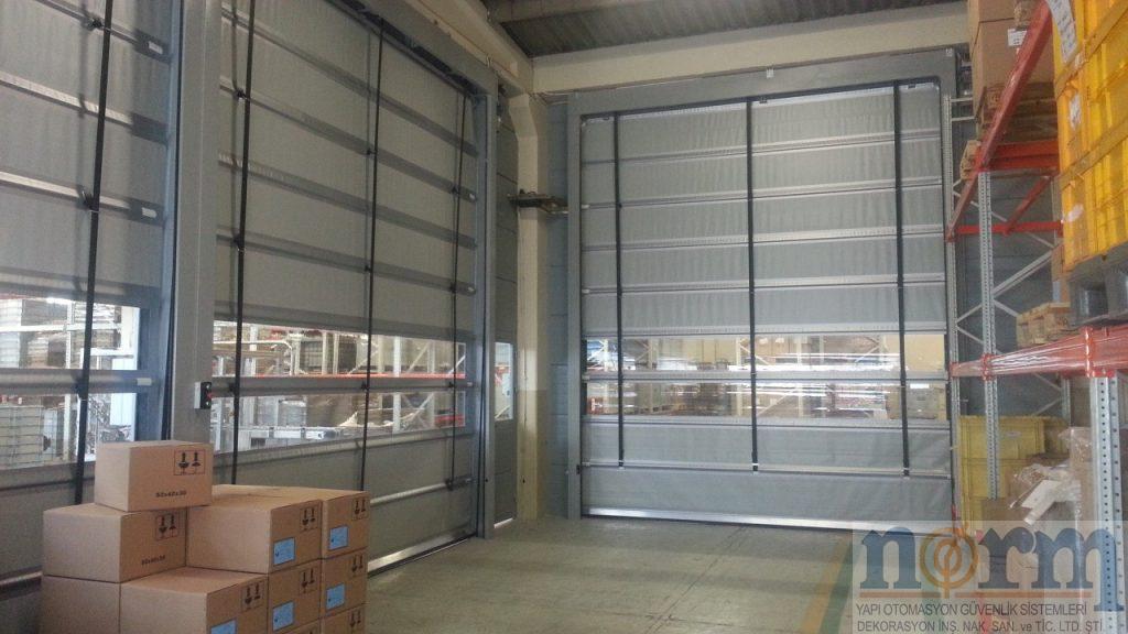 Yüksek Hızlı PVC Kapı